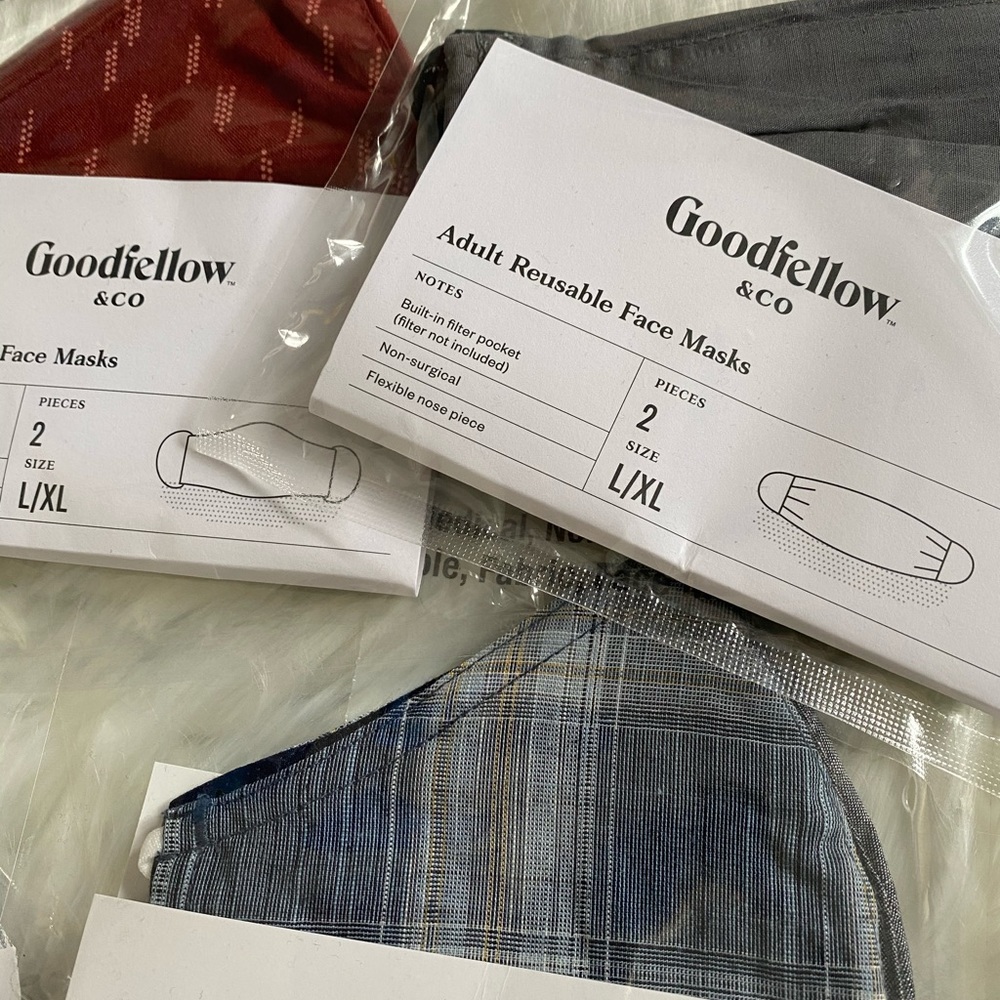 Goodfellow adult cloth facial masks bundle - Picture 4 of 7
